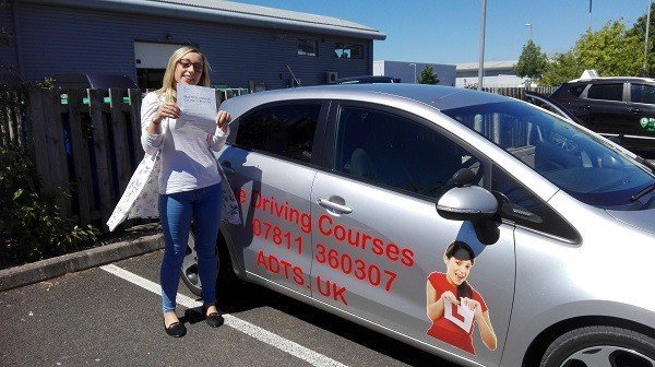 Passing your driving test after an Intensive driving course in Exeter
